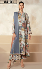VOL 84 | DS 01 | DIGITAL PRINTED LAWN 3PC BAMBER DUPATTA