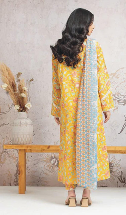 VOL 78 | DS 09 | BANA DORA PRINTED LAWN 3PC