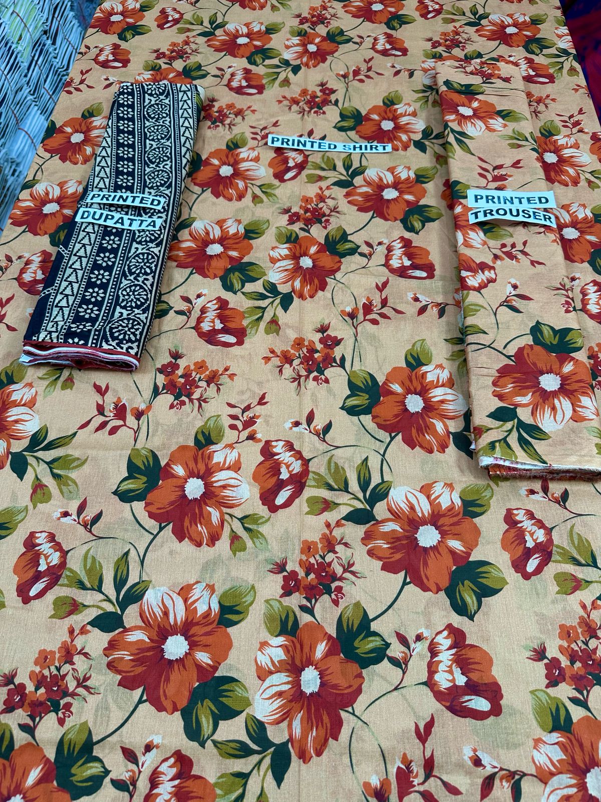 VOL 104 | DS 05 | DIGITAL PRINTED LAWN 3PC TANADORIA LAWN DUPATTA