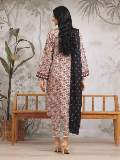 VOL 78 | DS 01 | BANA DORA PRINTED LAWN 3PC
