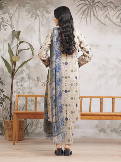 VOL 78 | DS 02 | BANA DORA PRINTED LAWN 3PC