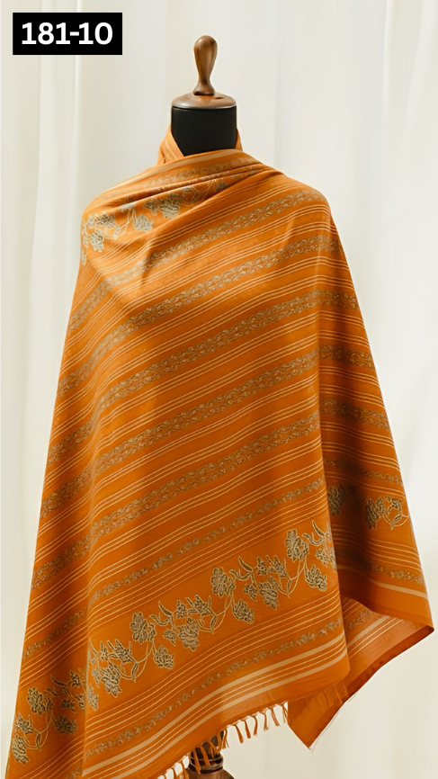 VOL 181 | DS 10 | MULTANI JACQUARD WOOL SHAWL