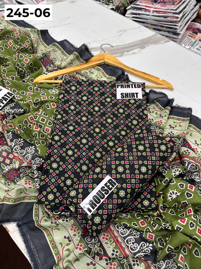 VOL 245 | DS 06 | alkaram | DIGITAL PRINTED LAWN THREE PIECES