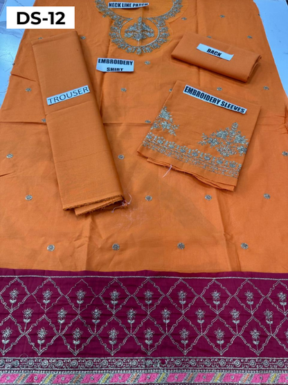 | DS 12 | KIDS EMBROIDERED LAWN 2PC