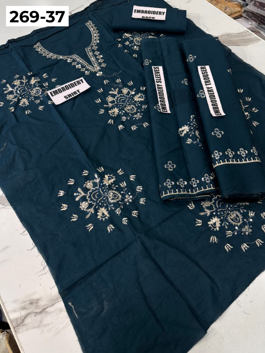 Vol-269 | DS 37 | KIDS EMBROIDERED LAWN 2PC