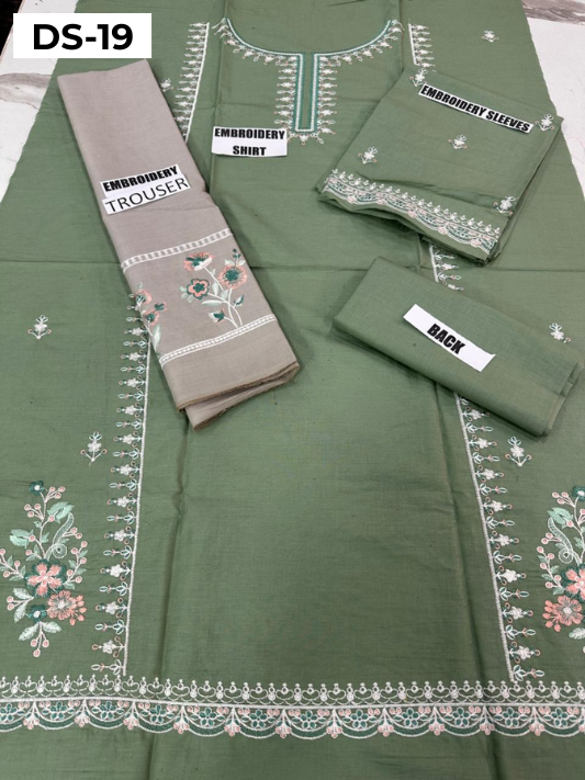 | DS 19 | KIDS EMBROIDERED LAWN 2PC