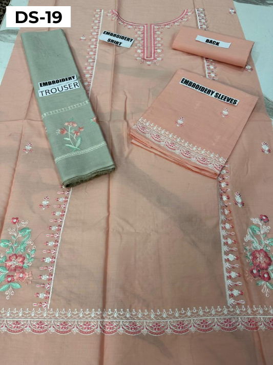 | DS 19 | KIDS EMBROIDERED LAWN 2PC