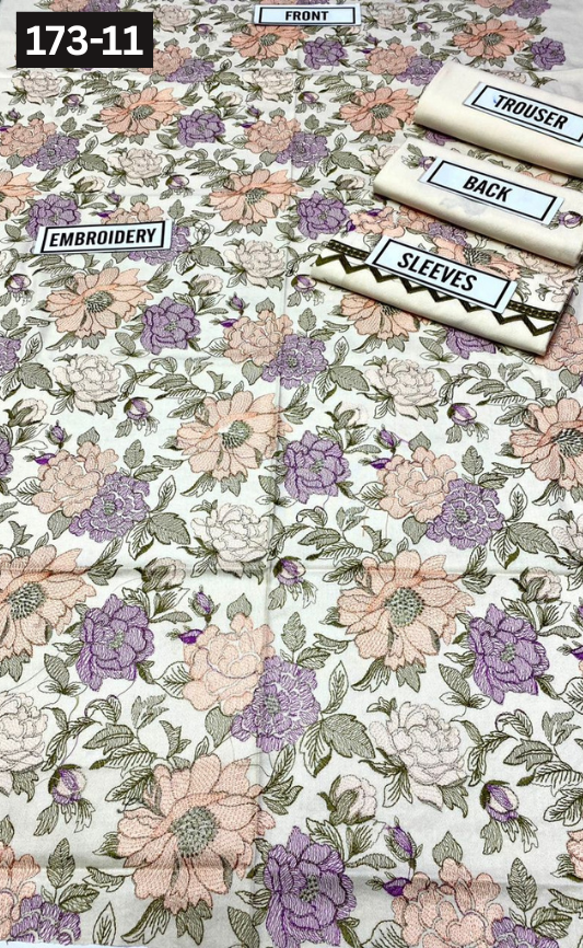 VOL 173 | DS 11 | DHANAK EMBROIDERED 2PC