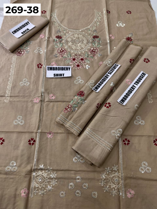 Vol-269 | DS 38 | KIDS EMBROIDERED LAWN 2PC