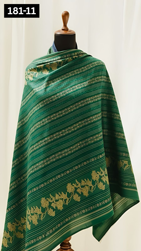 VOL 181 | DS 11 | MULTANI JACQUARD WOOL SHAWL