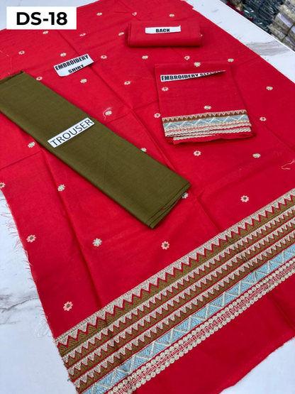 | DS 18 | KIDS EMBROIDERED LAWN 2PC