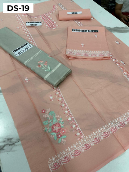 | DS 19 | KIDS EMBROIDERED LAWN 2PC