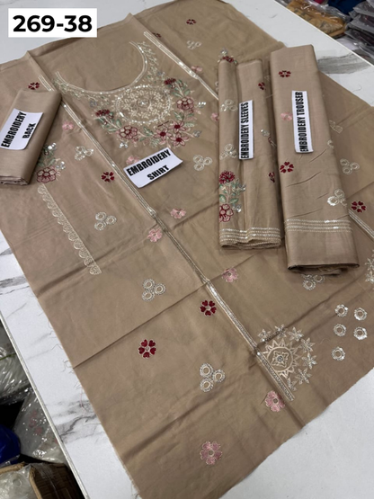 Vol-269 | DS 38 | KIDS EMBROIDERED LAWN 2PC