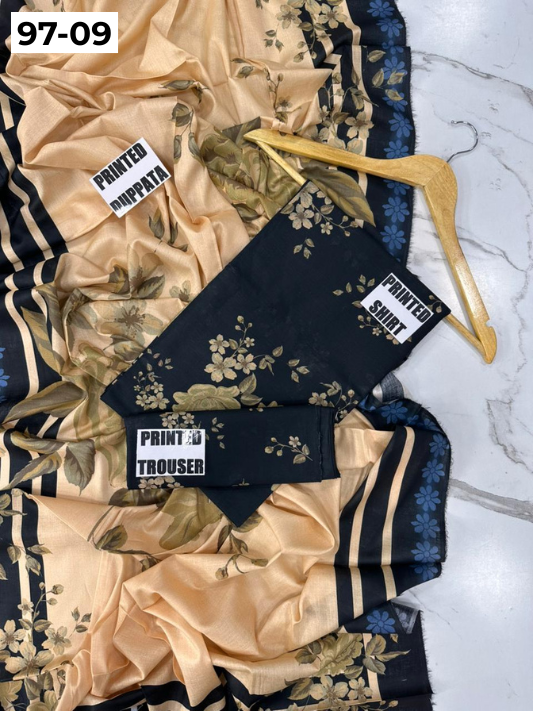 VOL 97 | DS 09 | DIGITAL PRINTED LAWN 3PC LAWN DUPATTA