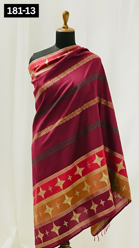 VOL 181 | DS 13 | MULTANI JACQUARD WOOL SHAWL