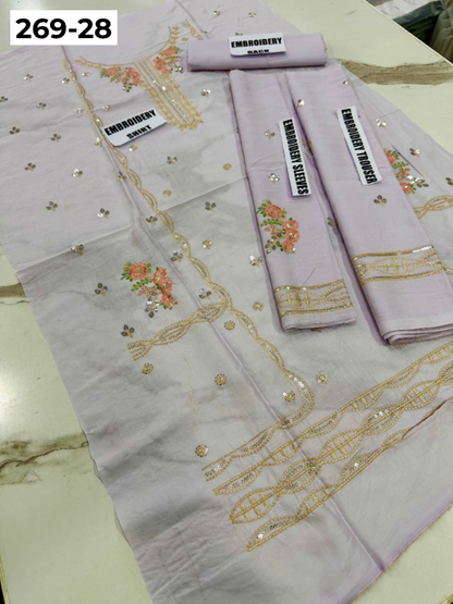 Vol-269 | DS 28 | KIDS EMBROIDERED LAWN 2PC