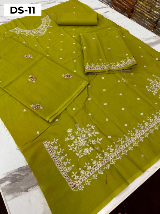 | DS 11-GREEN | KIDS EMBROIDERED LAWN 2PC