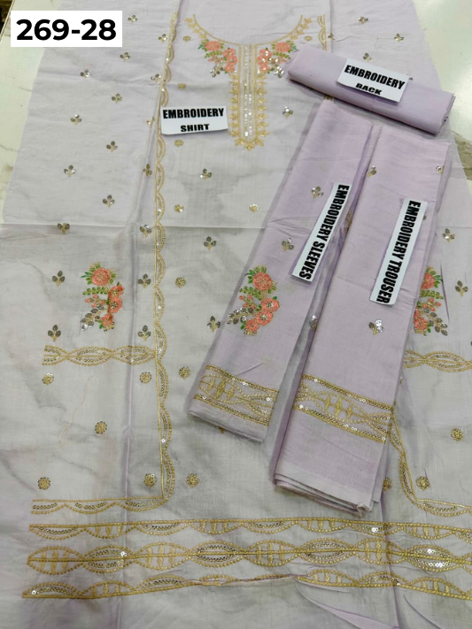 Vol-269 | DS 28 | KIDS EMBROIDERED LAWN 2PC