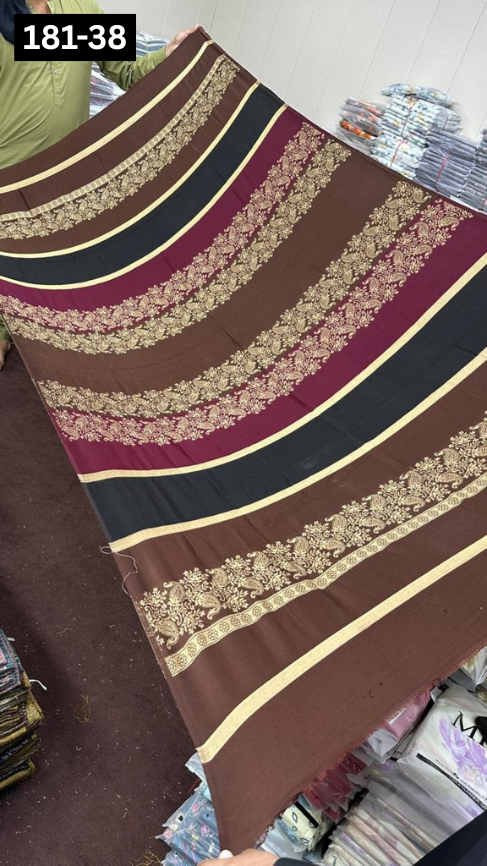 VOL 181 | DS 38 | MULTANI JACQUARD WOOL SHAWL