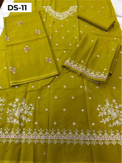 | DS 11-GREEN | KIDS EMBROIDERED LAWN 2PC