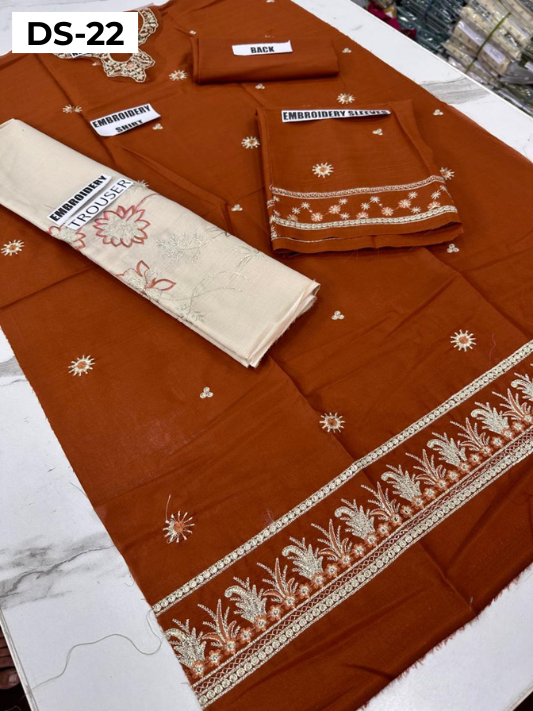 | DS 22 | KIDS EMBROIDERED LAWN 2PC