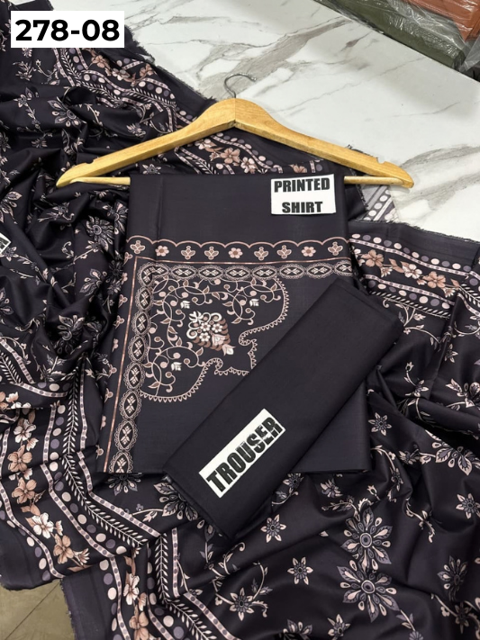 VOL 278 | DS 08 | MANNAT BY SHANAYA | DIGITAL PRINTED 3PC STONE VISCOSE SHIRT, PRINTED TROUSER, PRINTED STONE VISCOSE DUPATTA