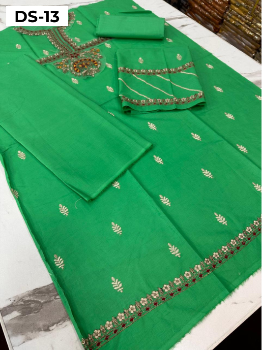 | DS 13-GREEN | KIDS EMBROIDERED LAWN 2PC