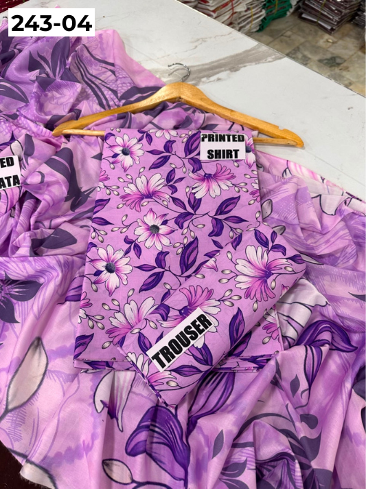 VOL 243 | DS 04 | AlKaram | DIGITAL PRINTED LAWN THREE PIECES
