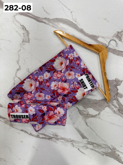 VOL 282 | DS 08 | PREMIUM UNSTITCHED ALLOVER PRINTED KHADDAR 2-PIECE