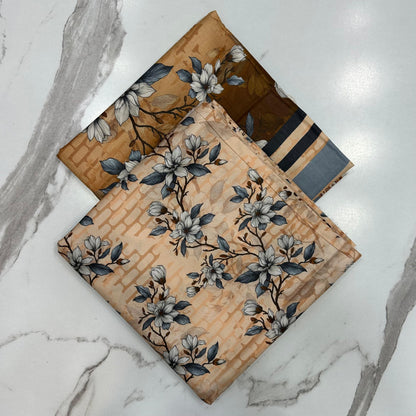 DIGITAL PRINTED LINEN 3PC | DS C337 |