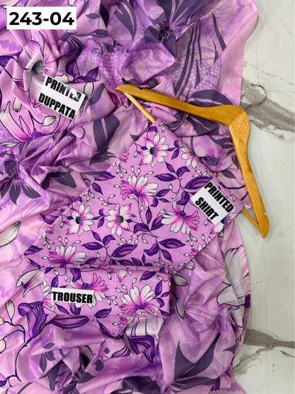 VOL 243 | DS 04 | AlKaram | DIGITAL PRINTED LAWN THREE PIECES
