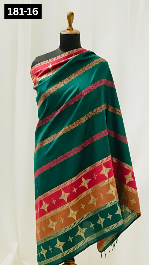 VOL 181 | DS 16 | MULTANI JACQUARD WOOL SHAWL