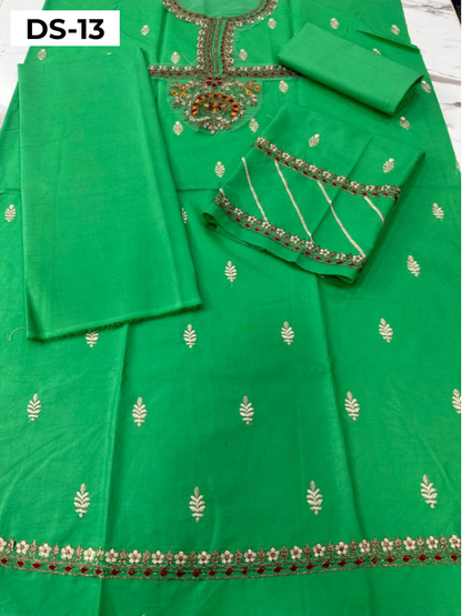 | DS 13-GREEN | KIDS EMBROIDERED LAWN 2PC