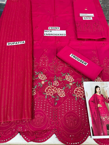 VOL 19 | DS 177 | LAWN EMROIDERED 3PC