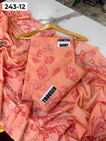 VOL 243 | DS 12 | AlKaram | DIGITAL PRINTED LAWN THREE PIECES