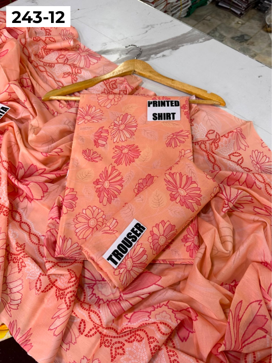 VOL 243 | DS 12 | AlKaram | DIGITAL PRINTED LAWN THREE PIECES