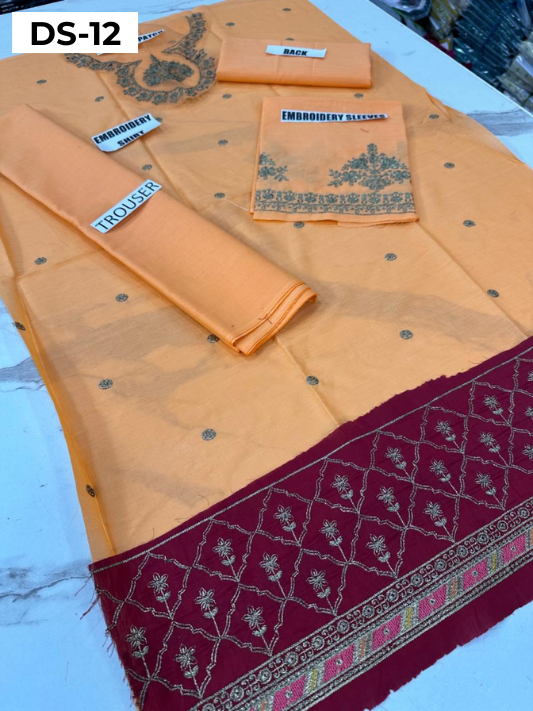 | DS 12 | KIDS EMBROIDERED LAWN 2PC