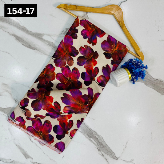 VOL 154 | DS 17 | DIGITAL PRINTED BANA DORIA LINEN 2PC