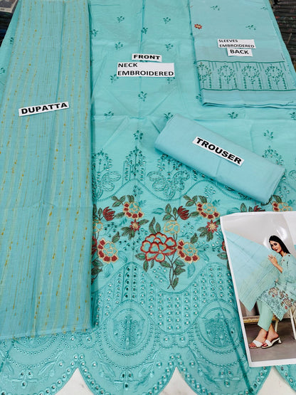 VOL 19 | DS 181 | LAWN EMROIDERED 3PC