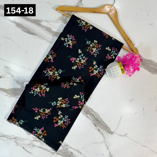 VOL 154 | DS 18 | DIGITAL PRINTED BANA DORIA LINEN 2PC