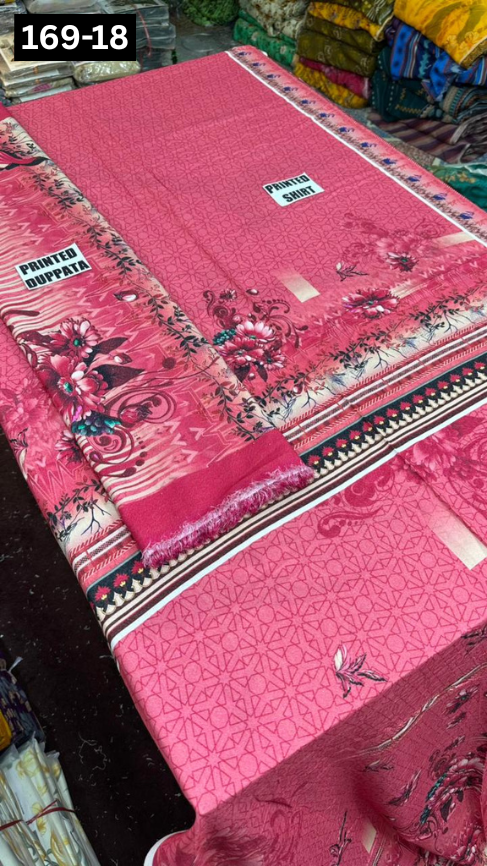 VOL 169 | DS 18 | DIGITAL PRINTED KARANDI 2PC SHIRT DUPATTA COLLECTION