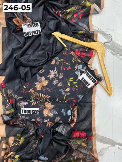 VOL 246 | DS 05 | Bareeze | DIGITAL PRINTED LAWN THREE PIECES