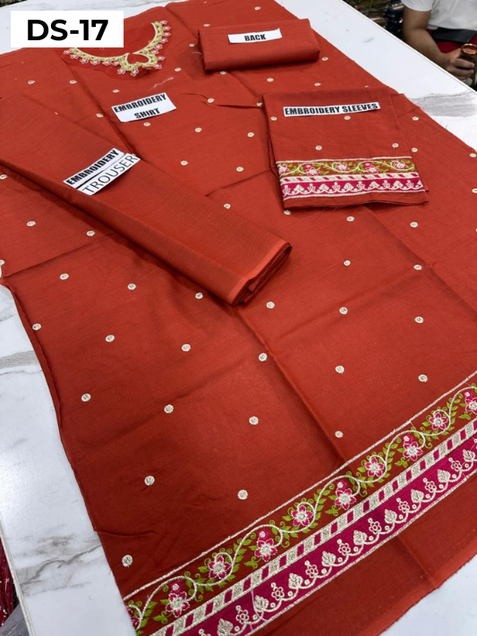 | DS 17 | KIDS EMBROIDERED LAWN 2PC