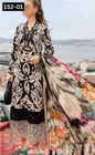 VOL 152 | DS 01 | DIGITAL PRINTED LINEN 3PC LINEN DUPATTA