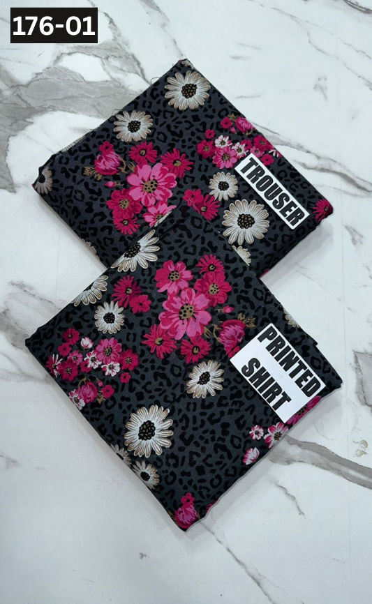 VOL 176 | DS 01 | DIGITAL PRINTED KHADDAR 2PC