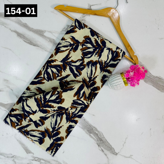 VOL 154 | DS 01 | DIGITAL PRINTED BANA DORIA LINEN 2PC
