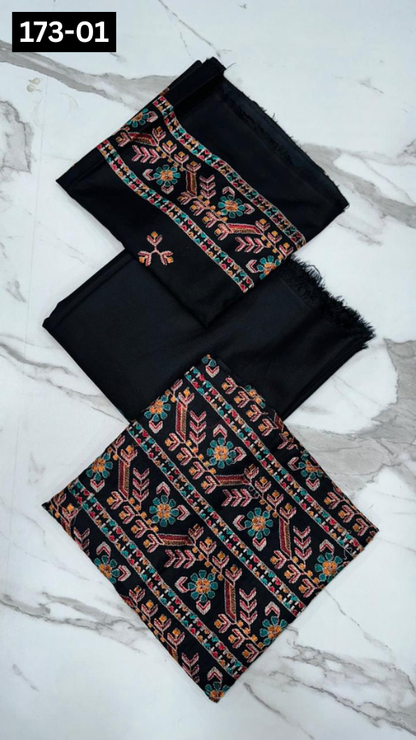 VOL 173 | DS 01 | DHANAK EMBROIDERED 2PC