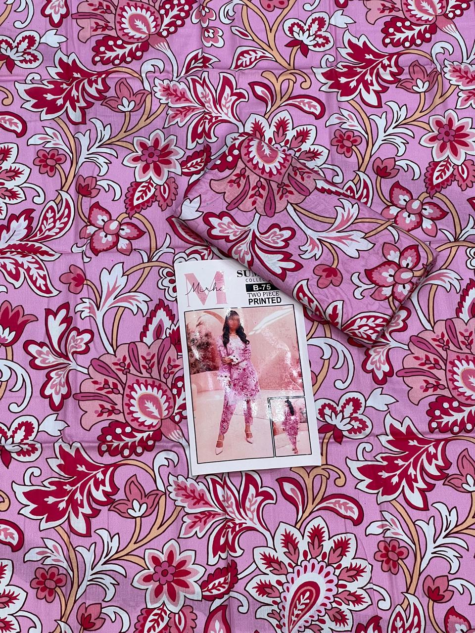 LAWN PRINTED 2PC | DS 75 |