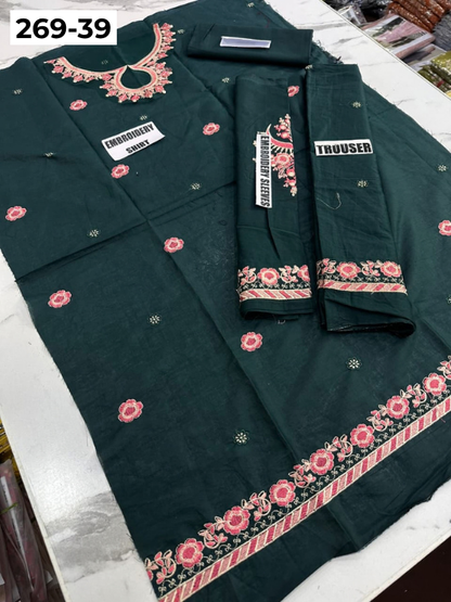 Vol-269 | DS 39 | KIDS EMBROIDERED LAWN 2PC
