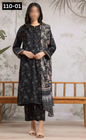 VOL 110 | DS 01 | DIGITAL PRINTED BANADORA LAWN 3PC VOIL LAWN DUPATTA